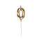 60th Birthday Candles,Gold Number 60 Cake Topper for Birthday Decorations Party Decoration